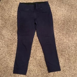 Pull On Legging Navy Dress Pants Size Large